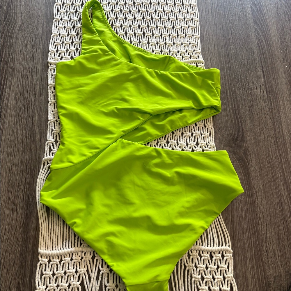 NEW BFyne neon cutout swimsuit - Picture 6 of 8